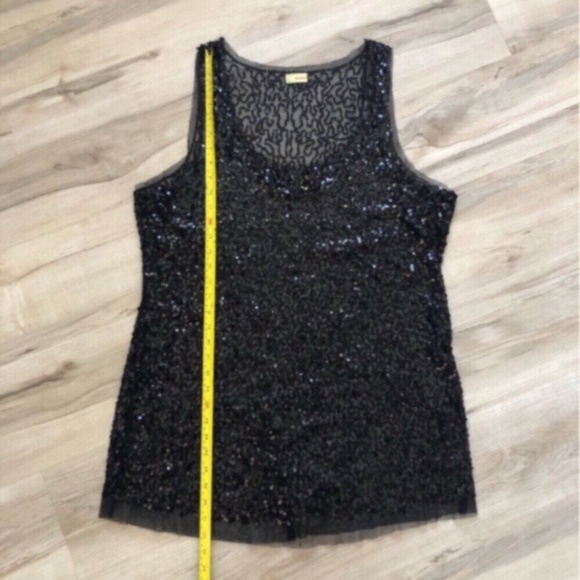Wildcat Sheer Sequin Black Dress Swim Cover - Picture 6 of 6